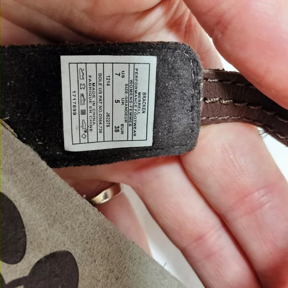 Merrell Bracken Brown Leather Sandals - Picture 5 of 9